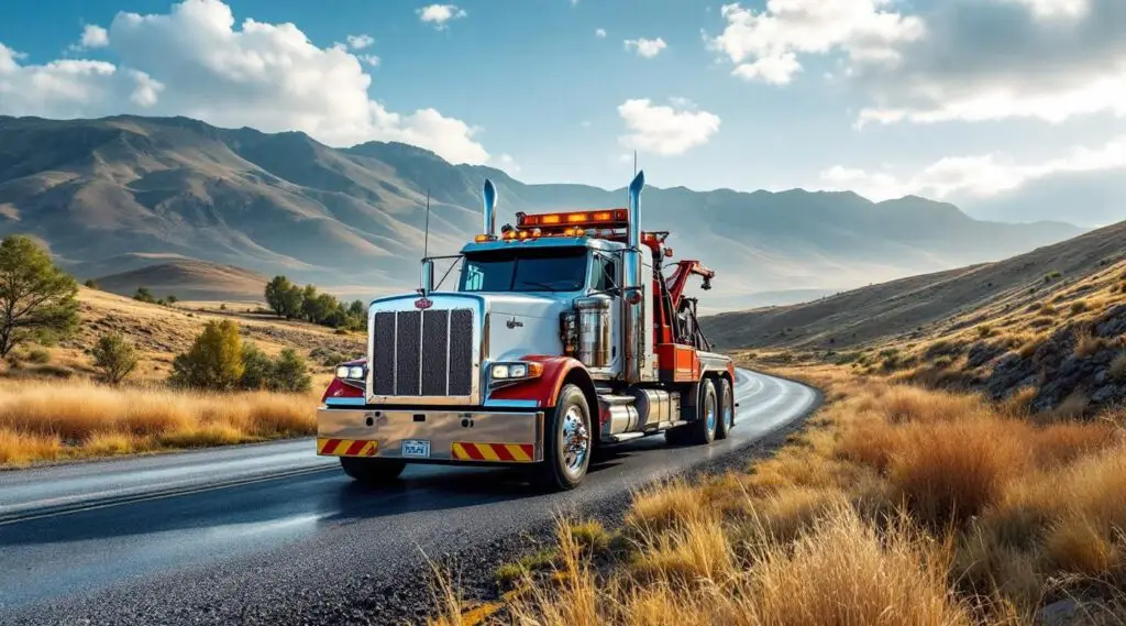 A professional heavy-duty wrecker truck performing a precision recovery of a vehicle in Mansfield using winch lines and rigging.
